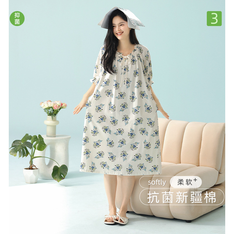 无袖吊带女士睡裙