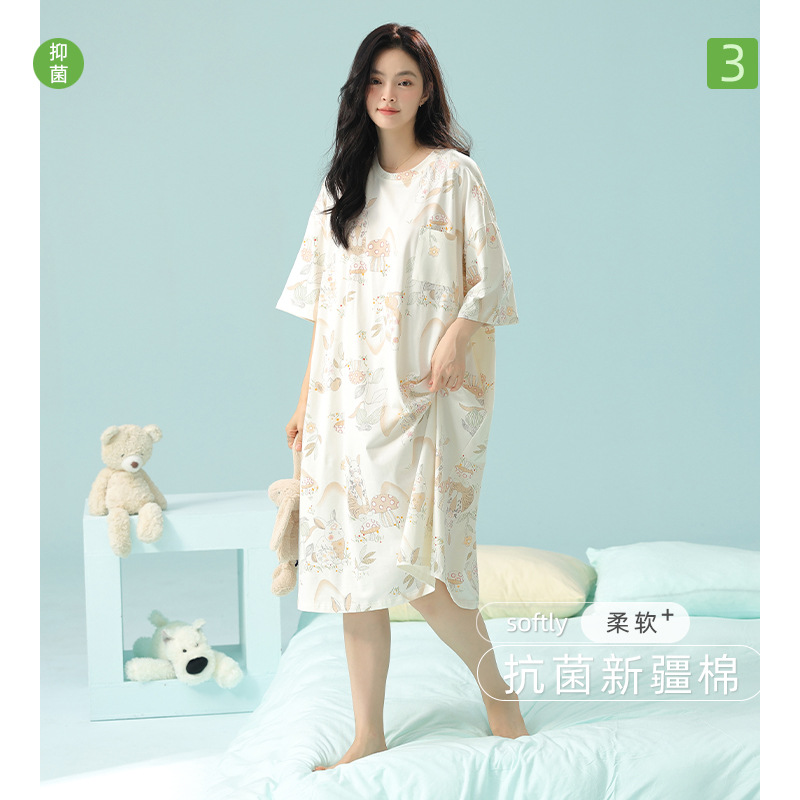 无袖吊带女士睡裙